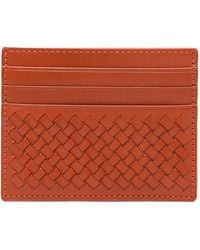 Dragon Diffusion - Woven Leather Card Holder - Lyst