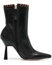 Alohas - Leo 120mm Leather Ankle Boots - Lyst