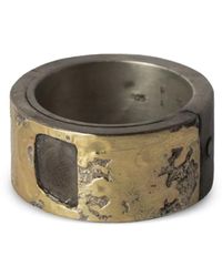 Parts Of 4 - 18Kt Sistema Rough Diamond Ring - Lyst