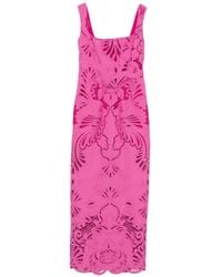 GIUSEPPE DI MORABITO - Scalloped Cut-Out Maxi Dress - Lyst