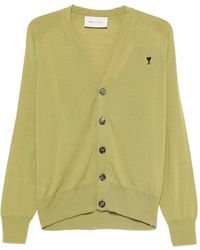 Ami Paris - Button-Up Cardigan - Lyst