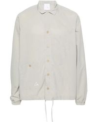 Roa - Camisa a cuadros con perforaciones - Lyst