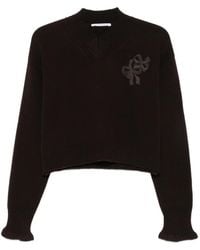 Cecilie Bahnsen - Drusilla Bow-Appliqué Knit - Lyst