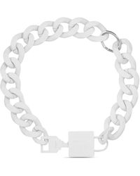 Balmain - Main Lab Key&lock Chain Necklace - Lyst