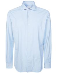 Xacus - French-Collar Shirt - Lyst