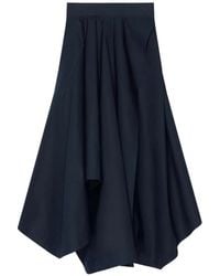 Givenchy - Long Asymmetric Skirt - Lyst