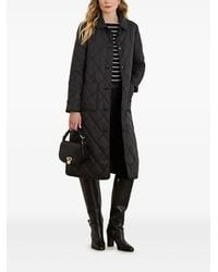 Ralph Lauren - Quilted Button-Front Coat - Lyst