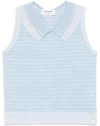 Thom Browne - Chaleco A Rayas - Lyst