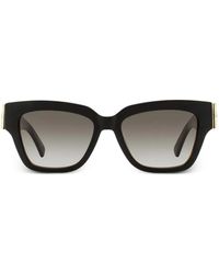 Longchamp - Gafas de sol con montura rectangular 745 - Lyst