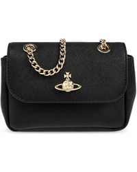 Vivienne Westwood - Borsa A Spalla Con Placca Orb - Lyst