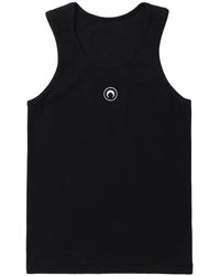 Marine Serre - Crescent Moon-embroidered Tank Top - Lyst