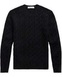 Ralph Lauren - Cable-Knit Cashmere Jumper - Lyst