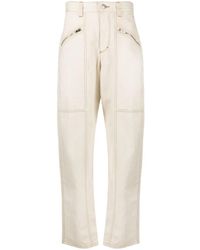 Isabel Marant - Fanny Denim Cotton Jeans - Lyst