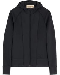 Valentino Garavani - Vlogo Zip-Up Hoodie - Lyst