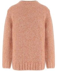 arch4 - Chunky-Knit Crew-Neck Sweater - Lyst