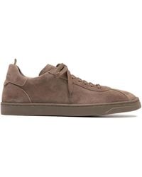 Officine Creative - Karma Lace-Up Suede Sneakers - Lyst