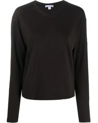 James Perse - Long-Sleeve Fitted Top - Lyst