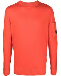 C.P. Company - Lens-Detail Wool Jumper - Lyst