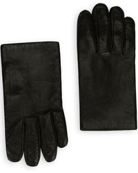 Dolce & Gabbana - Full-finger Leather Gloves - Lyst