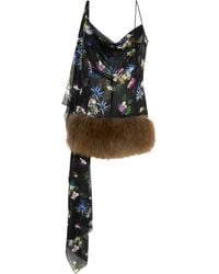 Blumarine - フローラル ミニドレス - Lyst