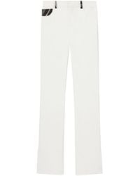 Emilio Pucci - Marmo-print Straight-leg Trousers - Lyst