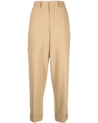 Closed - Auckley Pressed-crease Tailored Trousers - Lyst