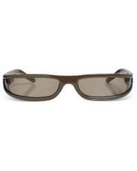 Rick Owens - Fog Rectangle-Frame Sunglasses - Lyst