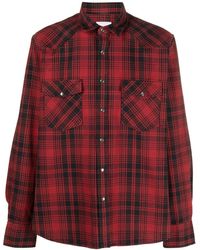 PT Torino - Check-pattern Cotton Shirt - Lyst