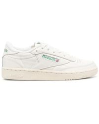 Reebok - Logo-Print Low-Top Sneakers - Lyst