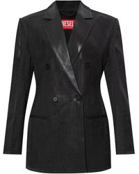 DIESEL - G-Allant Double-Breasted Blazer - Lyst