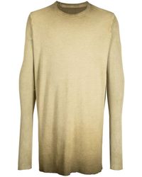 Boris Bidjan Saberi - Fine-Ribbed Long-Sleeved T-Shirt - Lyst