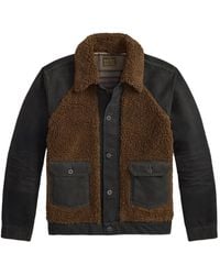 RRL - Panelled Flap-Pocket Jacket - Lyst