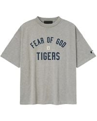 Fear Of God - X Mlb 90s Detroit Graphic T-shirt - Lyst