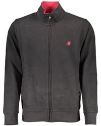 U.S. Grand - Logo-Embroidered Zip-Up Sweater - Lyst