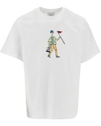 Forét - Patrol Graphic T-Shirt - Lyst