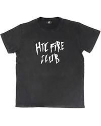 HTC - Distressed-Effect Print T-Shirt - Lyst