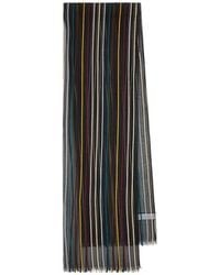 Paul Smith - Sciarpa A Righe - Lyst