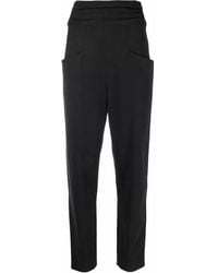 Isabel Marant - Tapered-Hose Mit Hohem Bund - Lyst