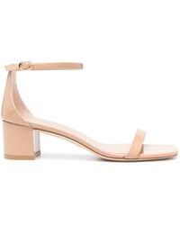 Stuart Weitzman - Sandalias Simplecurve con tacón de 50 mm - Lyst