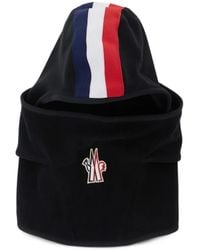 Moncler - Striped Logo-Patch Balaclava - Lyst