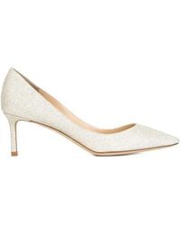 Jimmy Choo - - Romy 60 Pumps - Women - Leather/metallic Fibre - 39.5 - Lyst