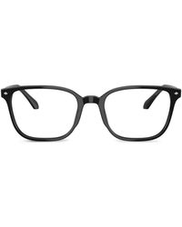 Giorgio Armani - Square-Frame Glasses - Lyst