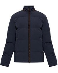 Paul & Shark - Quilted-Down Jacket - Lyst