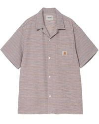 Carhartt - Stripe Short-Sleeve Shirt - Lyst