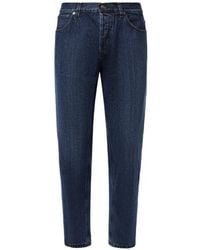 Dondup - Brighton Logo-Plaque Jeans - Lyst