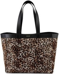 Anine Bing - Medium Rio Leopard-Print Tote Bag - Lyst