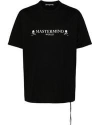 MASTERMIND WORLD - T-shirt Met Doodskopprint - Lyst