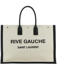 Saint Laurent - Ysl Tas Tote Rive Gau - Lyst