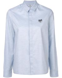 KENZO - Tiger Crest Shirt - Lyst