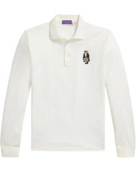 Ralph Lauren - Bear-Patch Polo Shirt - Lyst